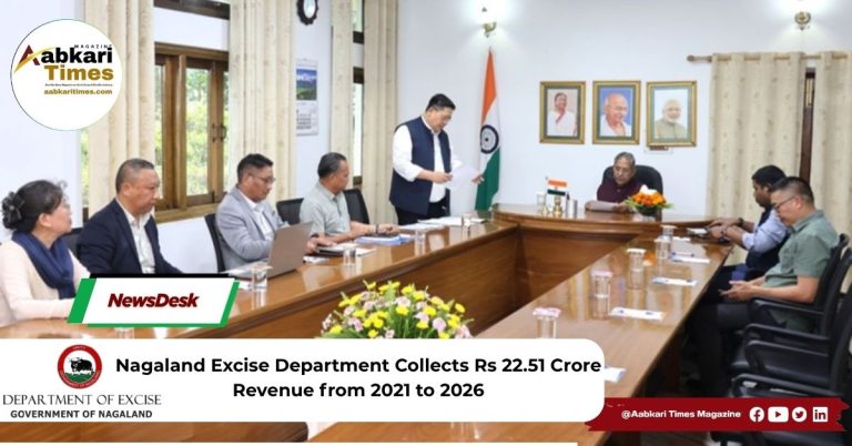 Nagaland Excise Department Collects Rs 22.51 Crore Revenue from 2021 to 2026