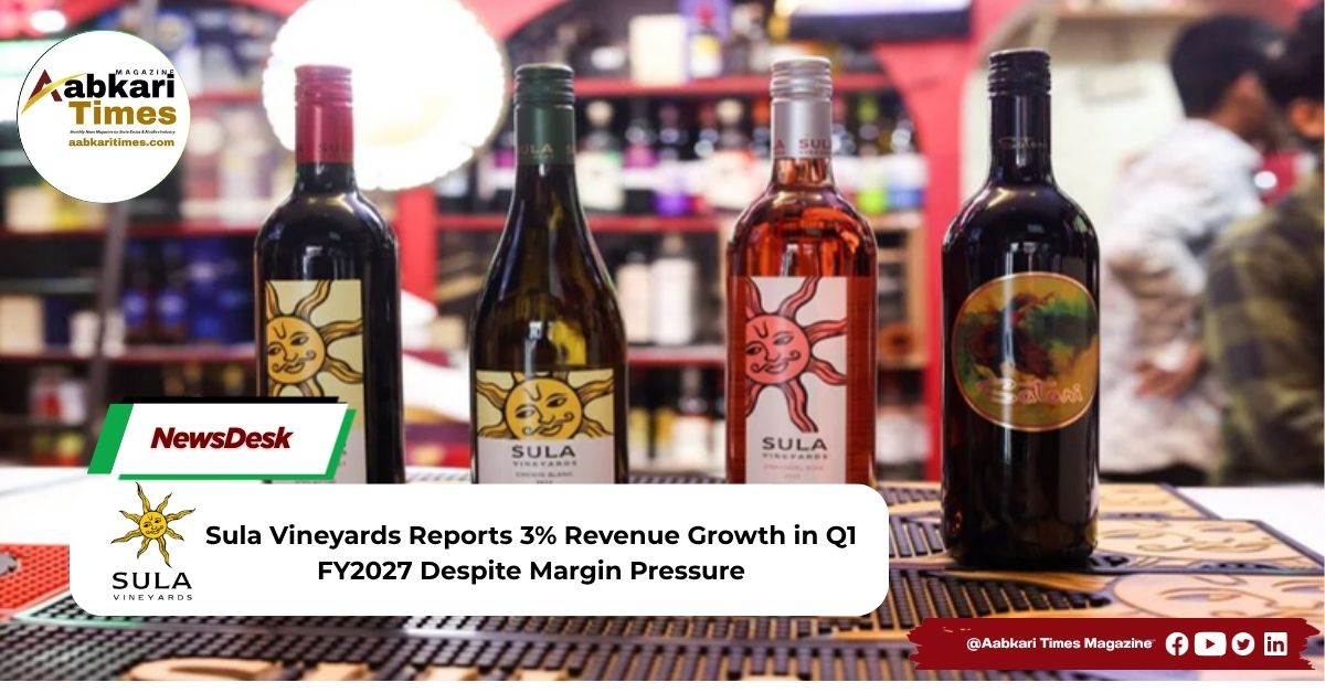 Sula Vineyards Reports 3% Revenue Growth in Q1 FY2027 Despite Margin Pressure