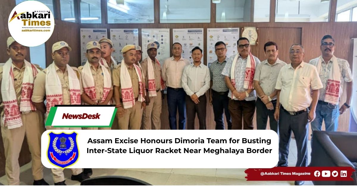 Assam Excise Honours Dimoria Team for Busting Inter-State Liquor Racket Near Meghalaya Border