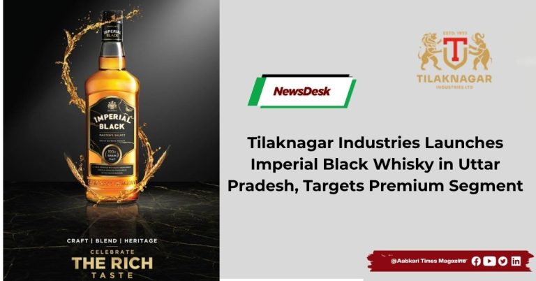 Tilaknagar Industries Launches Imperial Black Whisky in Uttar Pradesh, Targets Premium Segment