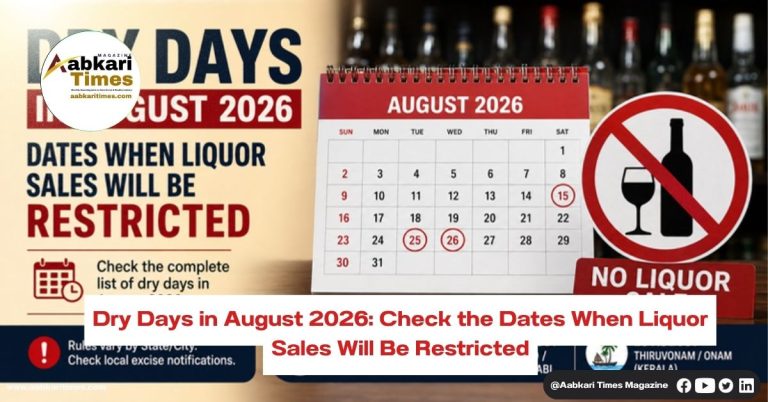 Dry Days in August 2026: Check the Dates When Liquor Sales Will Be Restricted