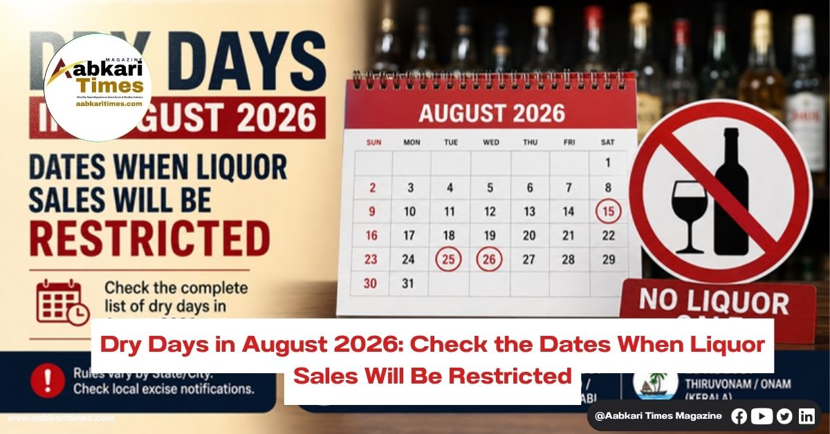 Dry Days in August 2026: Check the Dates When Liquor Sales Will Be Restricted