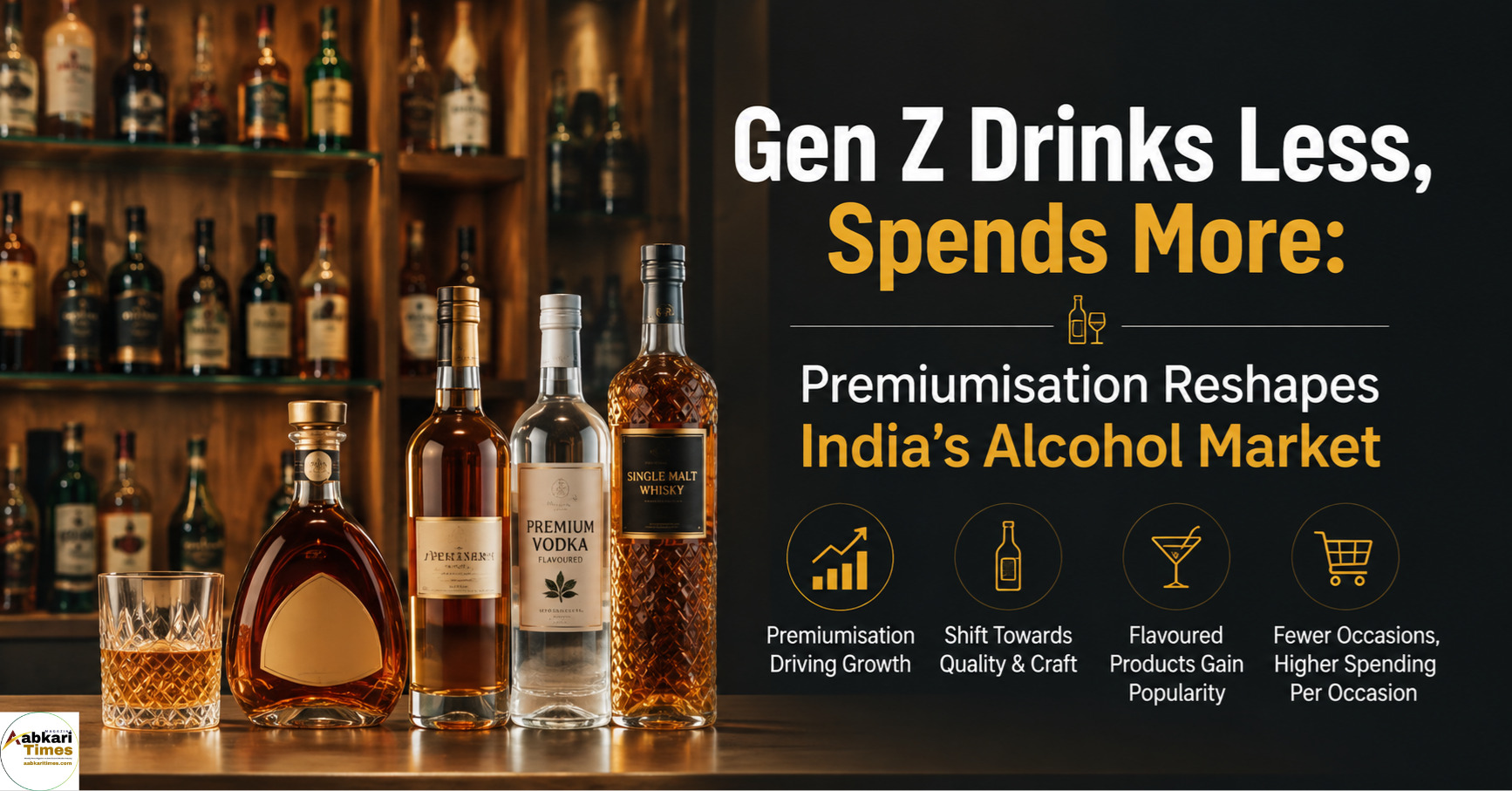Gen Z Drinks Less, But Spends More: Premiumisation Reshapes India’s Alcohol Market