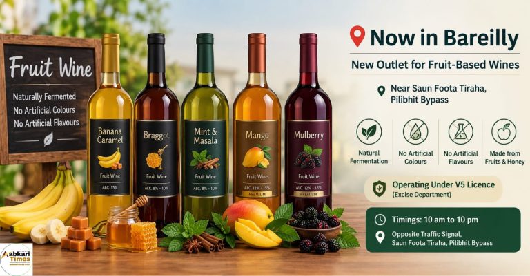 New Fruit Wine Outlet Opens in Bareilly, Offering Flavours from Banana to Mulberry