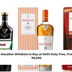 5 Macallan Whiskies to Buy at Delhi Duty Free, From ₹8,000
