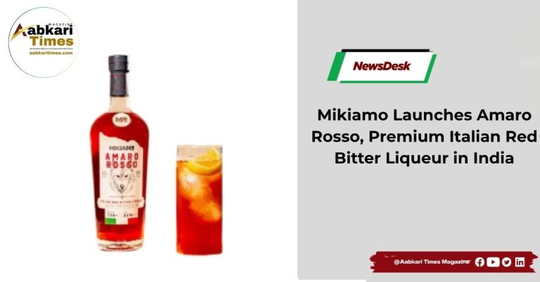 Mikiamo Launches Amaro Rosso, Premium Italian Red Bitter Liqueur in India