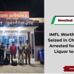 IMFL Worth Rs 1.2 Crore Seized in Chandauli; Five Arrested for Smuggling Liquor to Dry Bihar