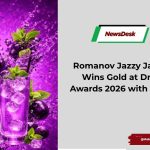 Romanov Jazzy Jamun Mint Wins Gold at DrinksLive Awards 2026 with 92.4 Points