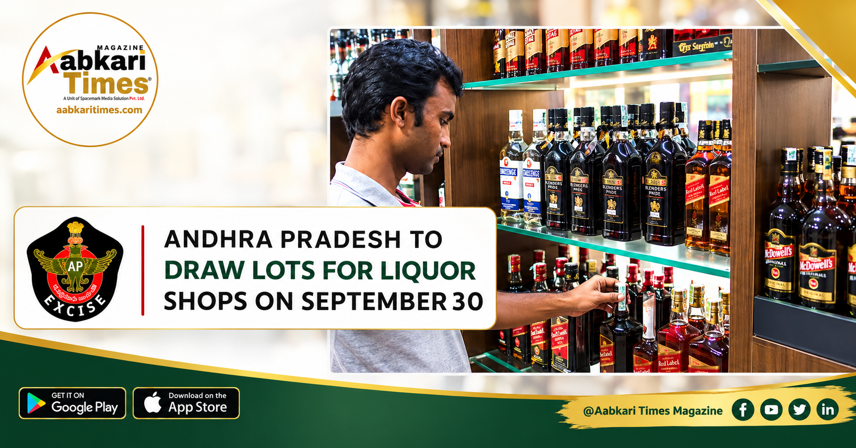 Andhra Pradesh to Hold Draw of Lots for Unrenewed Liquor Shop Licences on September 30; Deadline for Renewal Set at September 21
