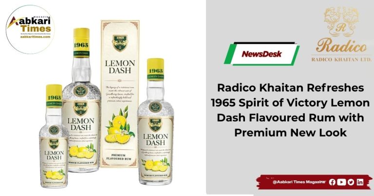Radico Khaitan Refreshes 1965 Spirit of Victory Lemon Dash Flavoured Rum with Premium New Look