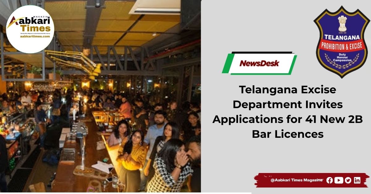 Telangana Excise Department Invites Applications for 41 New 2B Bar Licences