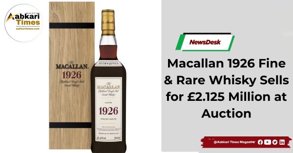 Macallan 1926 Fine & Rare Whisky Sells for £2.125 Million at Auction