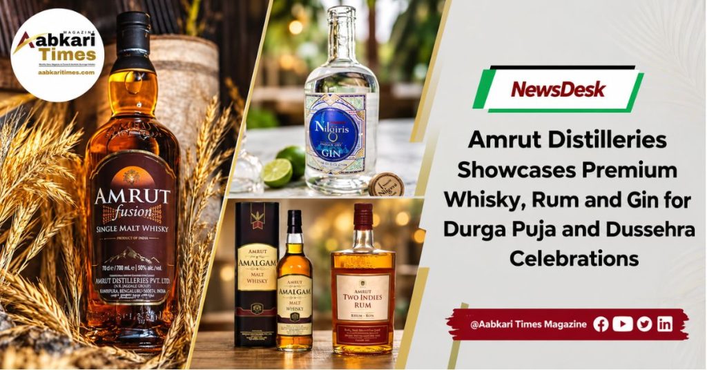 Amrut Distilleries Showcases Premium Whisky, Rum and Gin for Durga Puja and Dussehra Celebrations