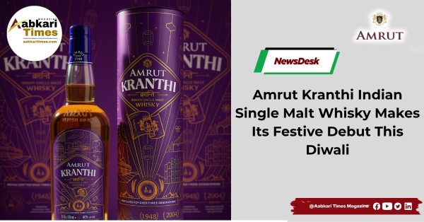 Amrut Kranthi Indian Single Malt Whisky Makes Its Festive Debut This Diwali