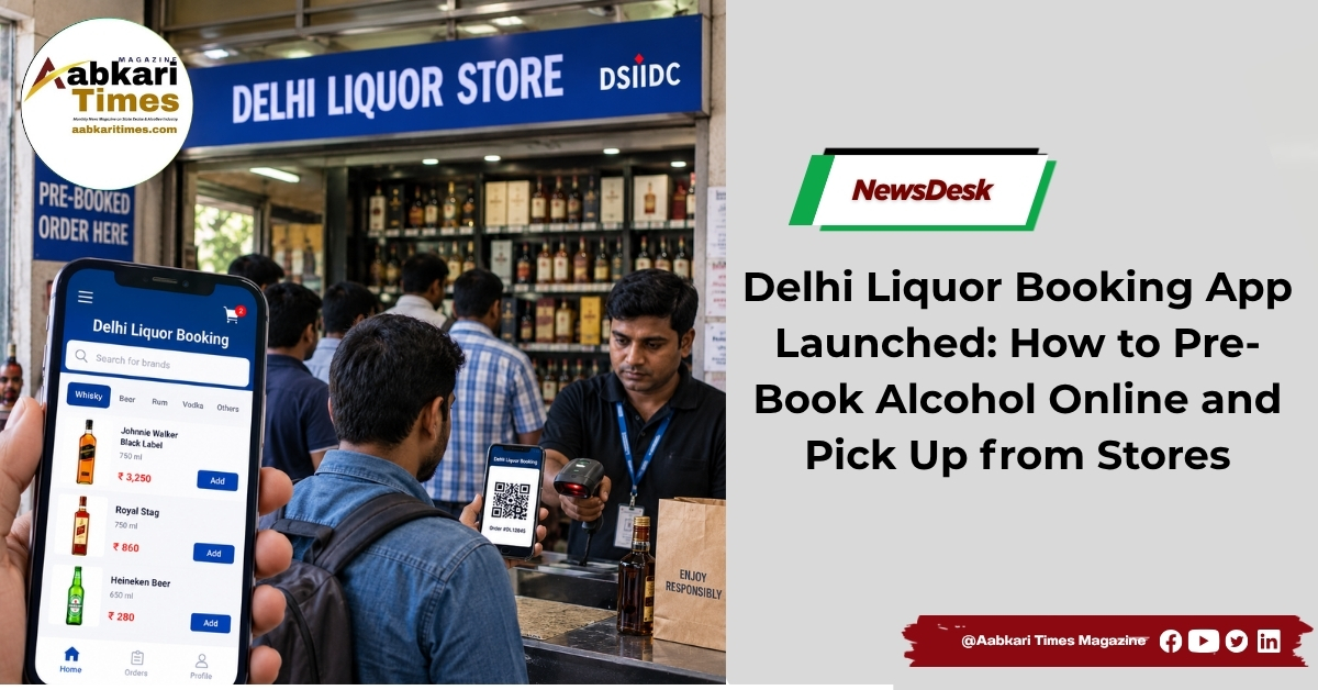 Delhi Liquor Booking App Launched How to Pre-Book Alcohol Online and Pick Up from Stores