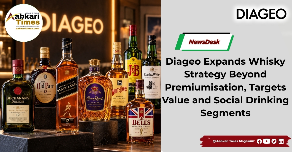 Diageo Expands Whisky Strategy Beyond Premiumisation, Targets Value and Social Drinking Segments