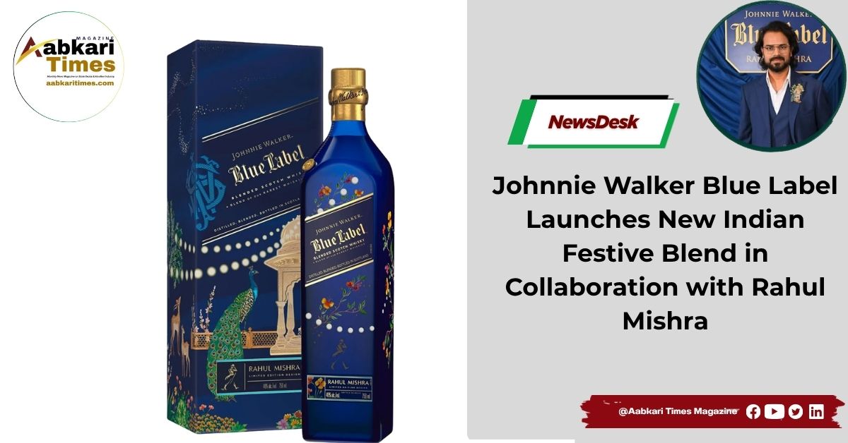 Johnnie Walker Blue Label Launches New Indian Festive Blend in Collaboration with Rahul Mishra