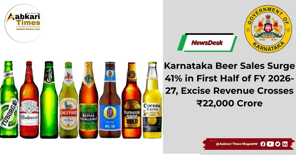 Karnataka Beer Sales Surge 41% in First Half of FY 2026-27, Excise Revenue Crosses ₹22,000 Crore