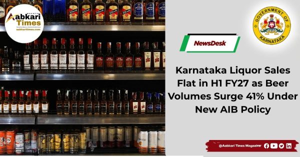 Karnataka Liquor Sales Flat in H1 FY27 as Beer Volumes Surge 41% Under New AIB Policy