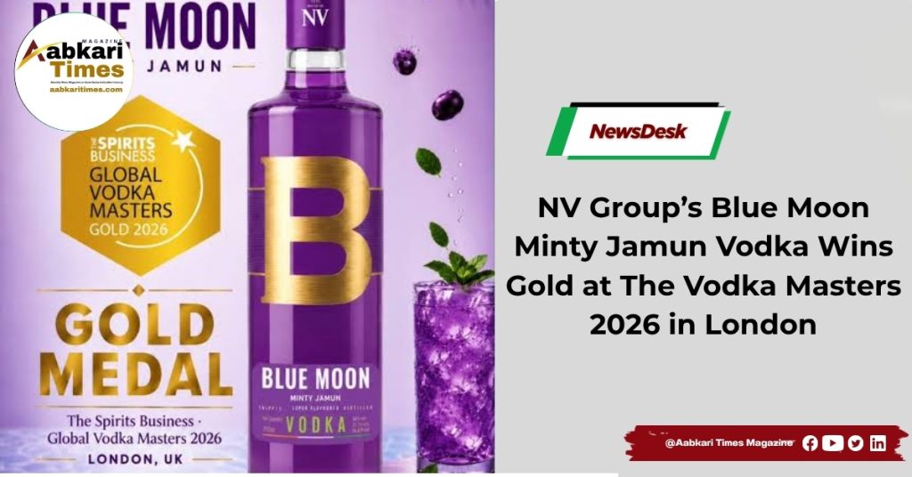 NV Group’s Blue Moon Minty Jamun Vodka Wins Gold at The Vodka Masters 2026 in London