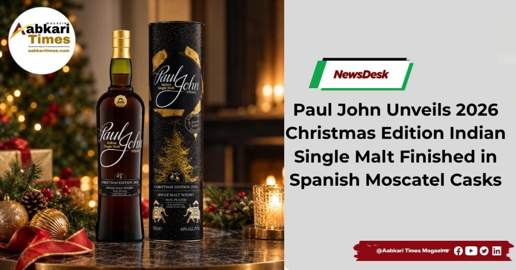 Paul John Unveils 2026 Christmas Edition Indian Single Malt Finished in Spanish Moscatel Casks