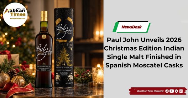 Paul John Unveils 2026 Christmas Edition Indian Single Malt Finished in Spanish Moscatel Casks