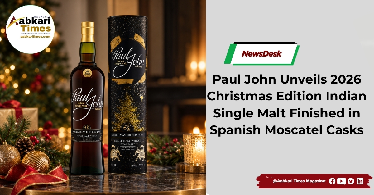Paul John Unveils 2026 Christmas Edition Indian Single Malt Finished in Spanish Moscatel Casks