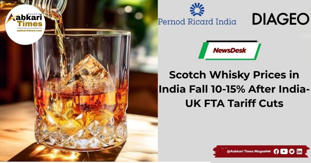 Scotch Whisky Prices in India Fall 10-15% After India-UK FTA Tariff Cuts