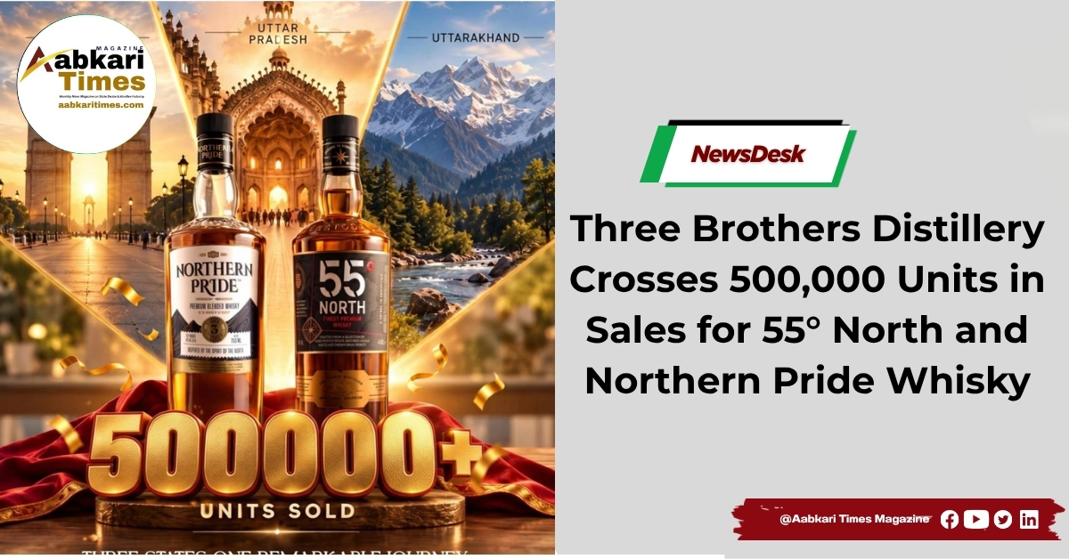 Three Brothers Distillery Crosses 500,000 Units in Sales for 55° North and Northern Pride Whisky