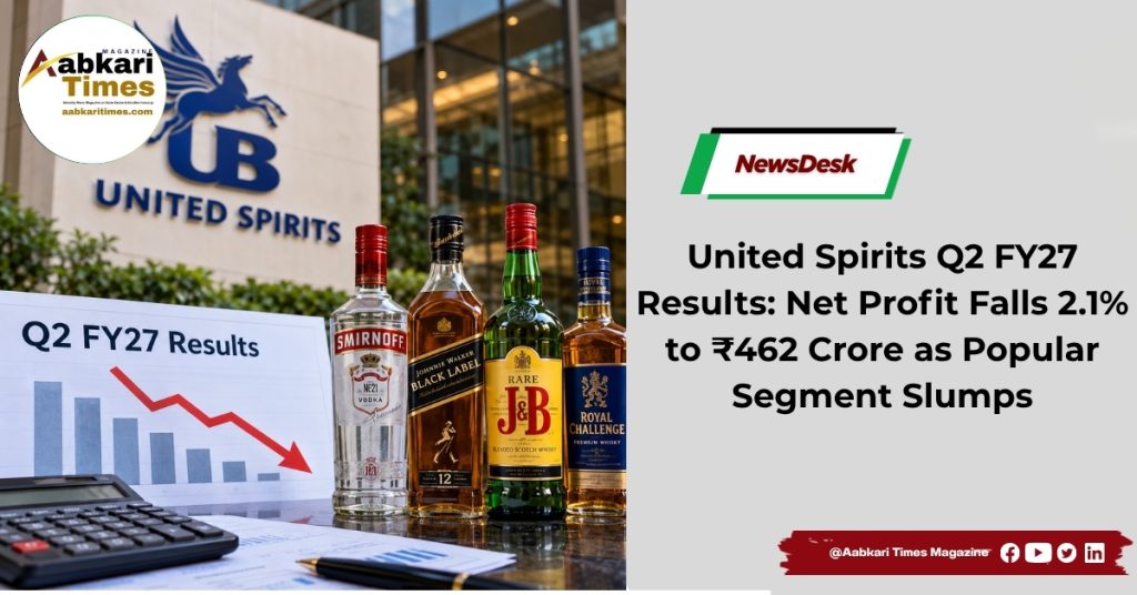 United Spirits Q2 FY27 Results Net Profit Falls 2.1% to ₹462 Crore as Popular Segment Slumps